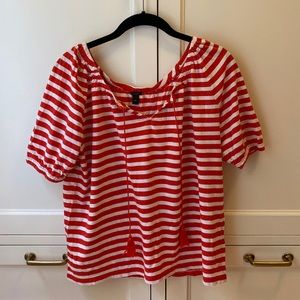 J Crew Striped Top